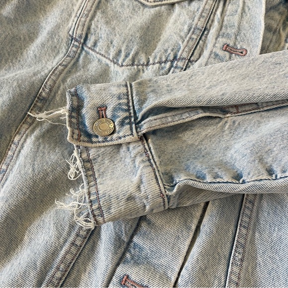 Zara Heart Denim Jacket M - L - Picture 9 of 11